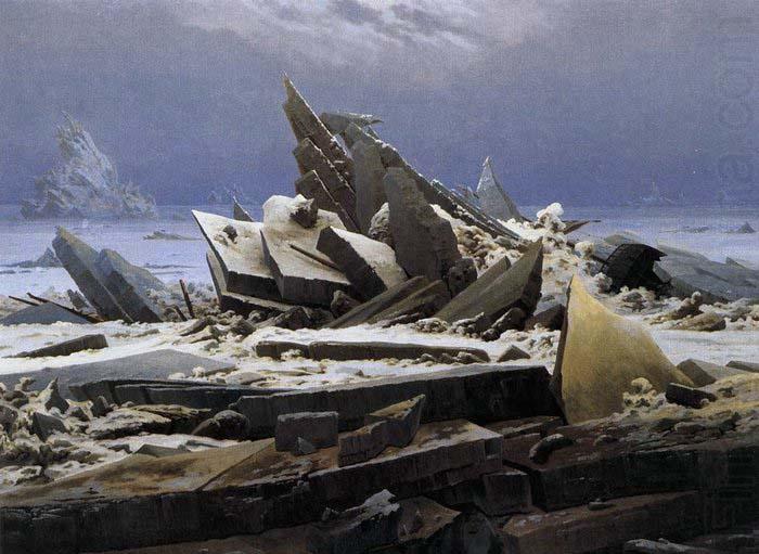 The Sea of Ice, Caspar David Friedrich